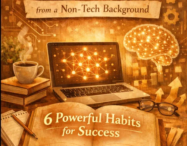 非技术背景如何入行AI？别再盲学，6大复利习惯助你弯道超车